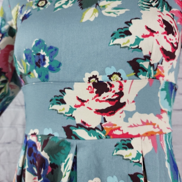 Mint Limit | Floral RetroDress - Picture 7 of 16